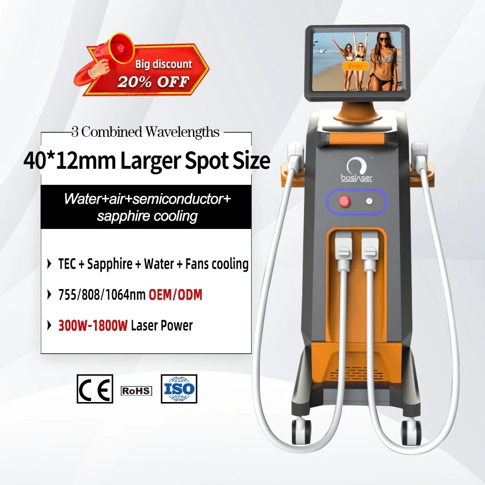 Профессиональная машинка для стрижки волос машина лазера диода 808nm волны удаления кожи theia 808 диодный лазер расходные материалы