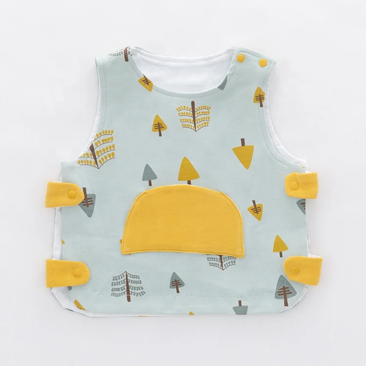 
Trade price cotton toddler clothing organic baby vest from China 