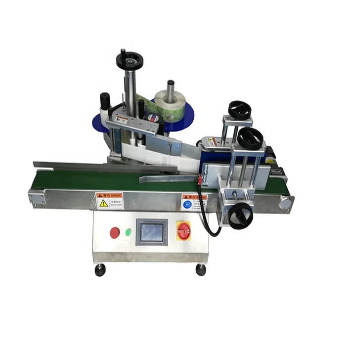
High speed automatic table top small round bottle sticker labeling machine 