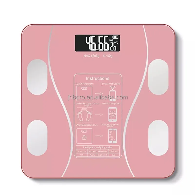 BL-2602 Most Popular Smart Body Fat Weight BMI Digital Bathroom Wireless Scales