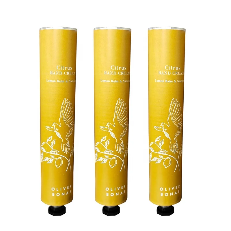 
Skincare Empty Tube Package Summer Friday Cosmetic Giveaways 0.5 oz 2oz 2.5oz Collapsible Aluminum Tubes For Creams 
