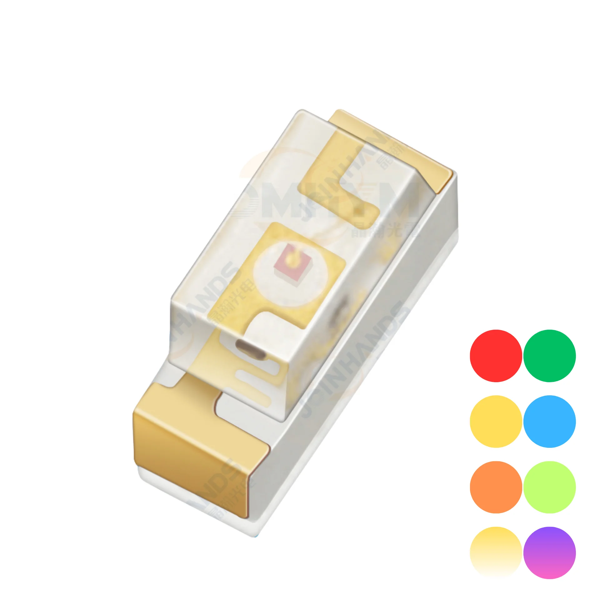 JOMHYM High Quality Green Red Yellow Blue Orange White Side View SMD 0603 0602 LED Chip Diode
