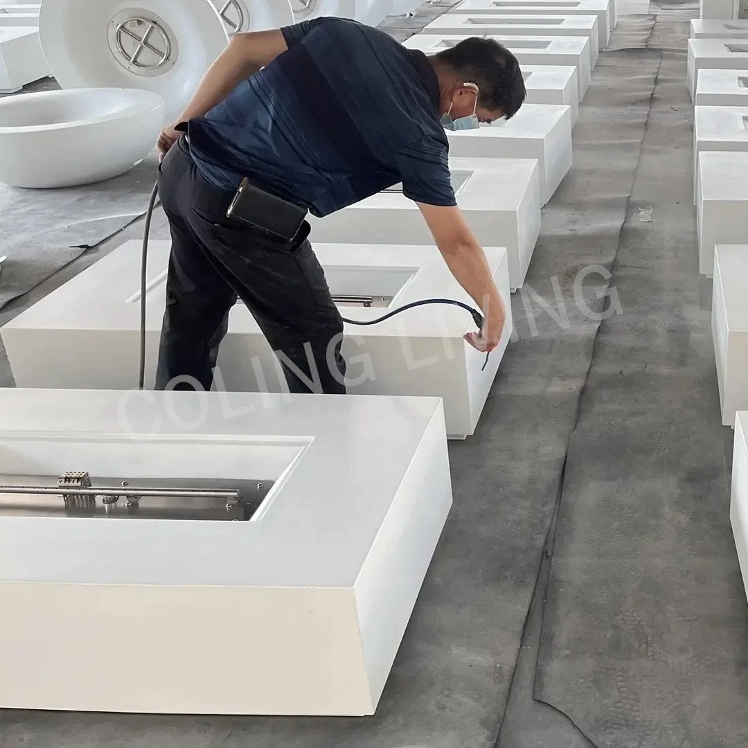 New P007-11 Manufacturer factory premium garden rusty corten metal natural gas propane fire pit for outdoor