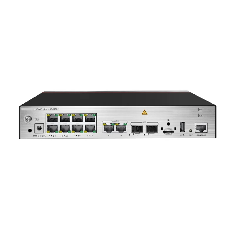 HUAWEIs  Firewall  original  USG6510E-AC   Enterprise level firewall Desktop  10*GE(RJ45)+2*GE(SFP)+1*USB2.0  Desktop firewall