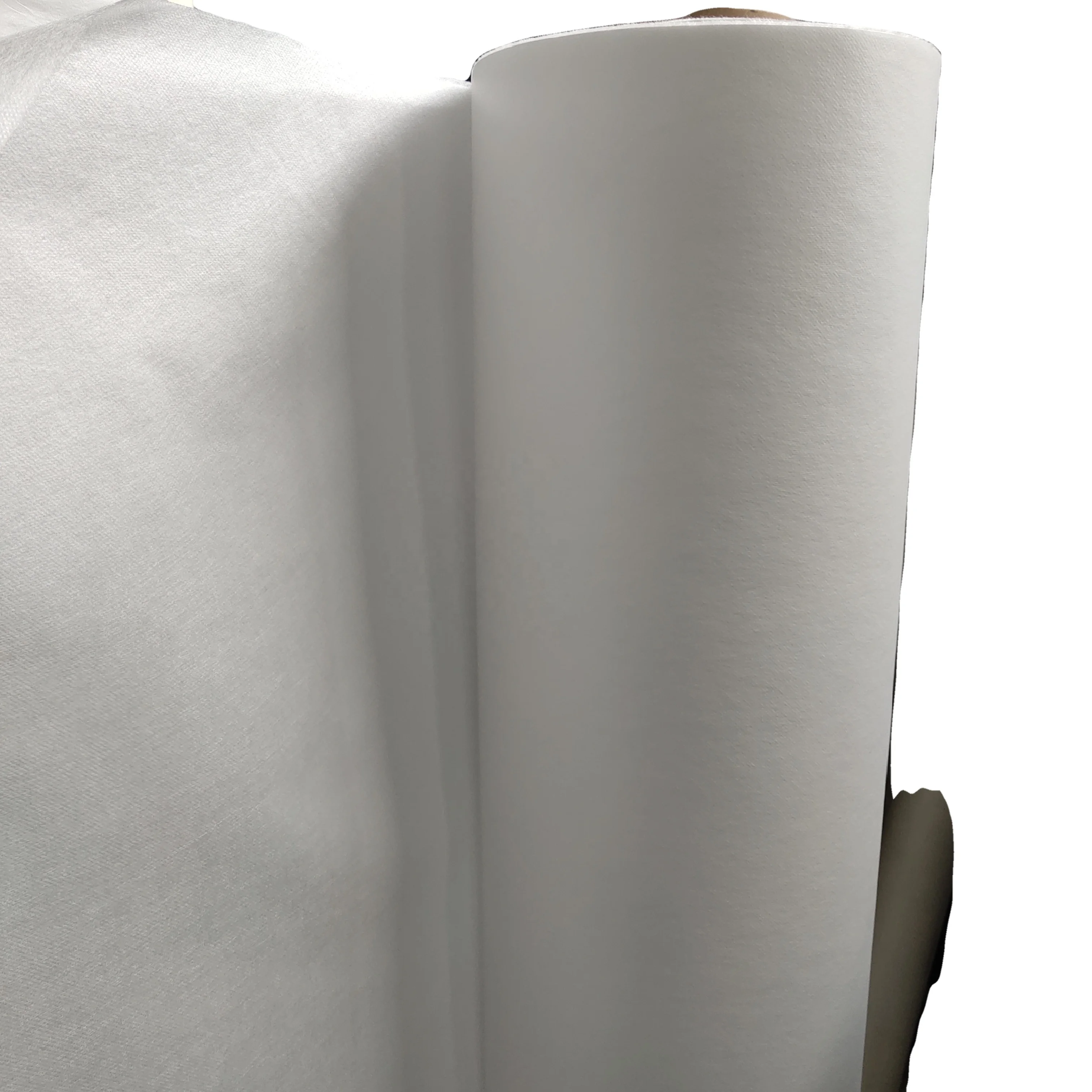 80gsm white and black color/pp spunbond nonwoven fabric/Disposable nonwoven PP+PE waterproof membrane