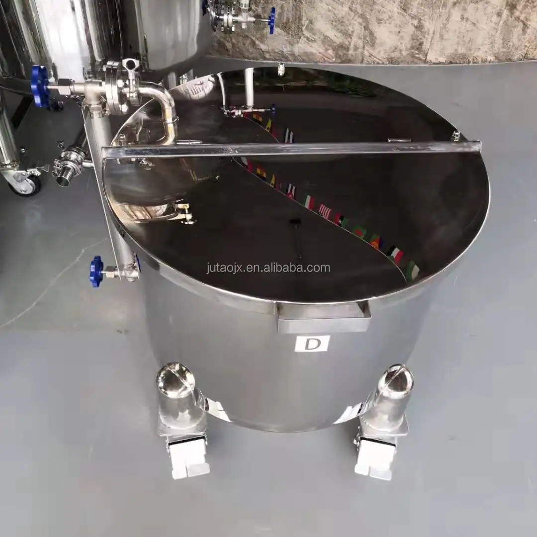 Low Price movable Stainless Steel Fuel Water Storage Tank 30L 50L 100L 200L 300L 400L 500L 1000L