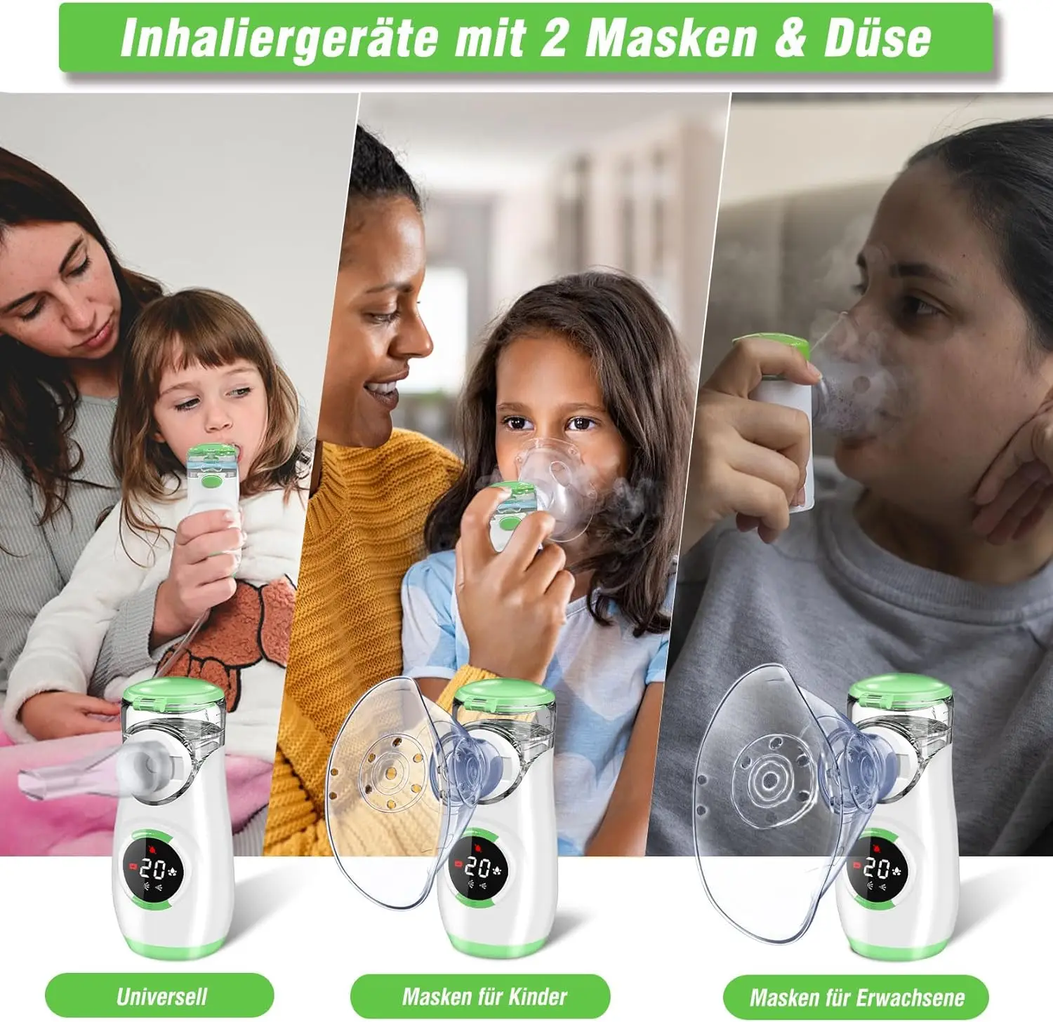 Best Performance nebulizers machine handheld Digital Mesh ultrasonic Nebulizer for baby