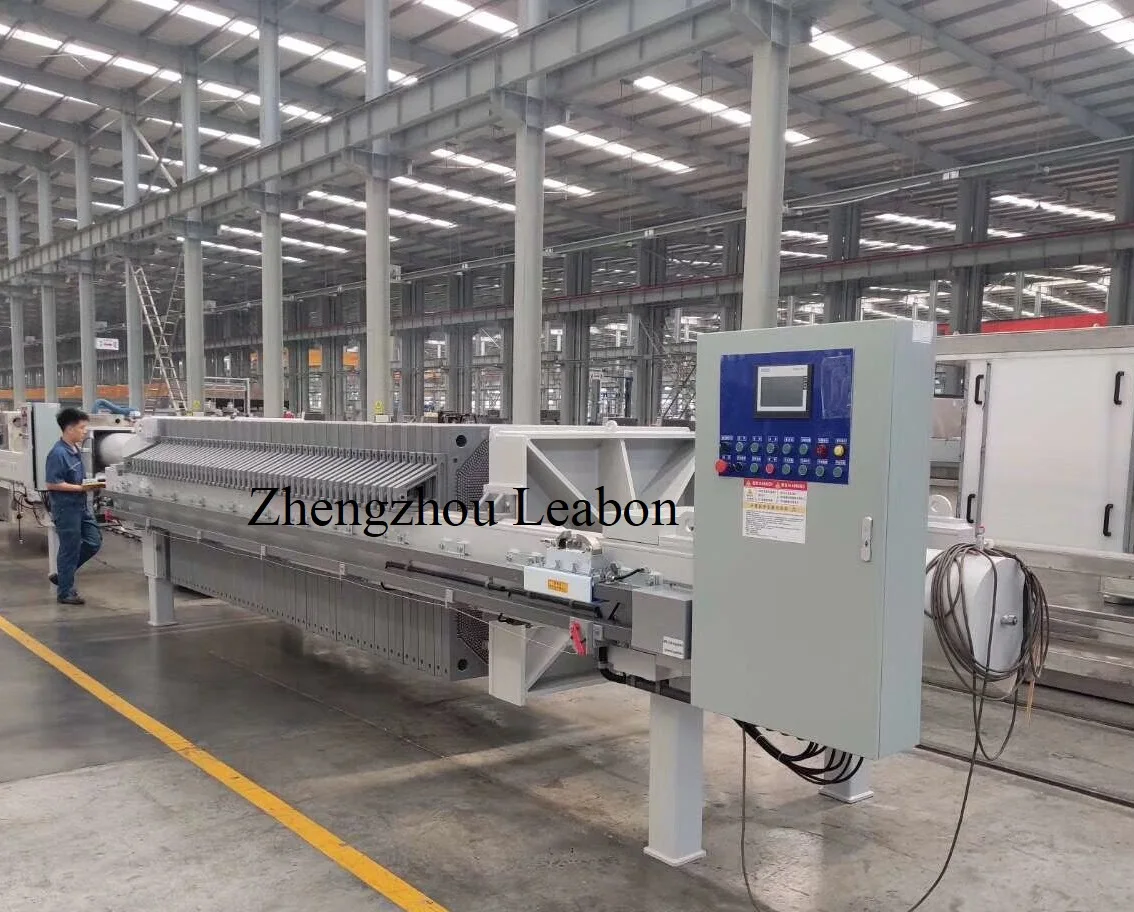 Wastewater Treatment Manual Stainless Steel Plate and Frame Clay Filter Press for Ceramics