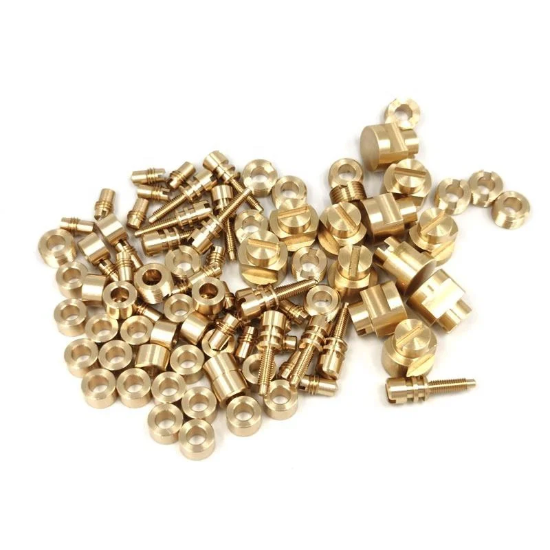 Customize Precision Processing Brass washer Copper Sleeve Straight Knurled Brass Washer