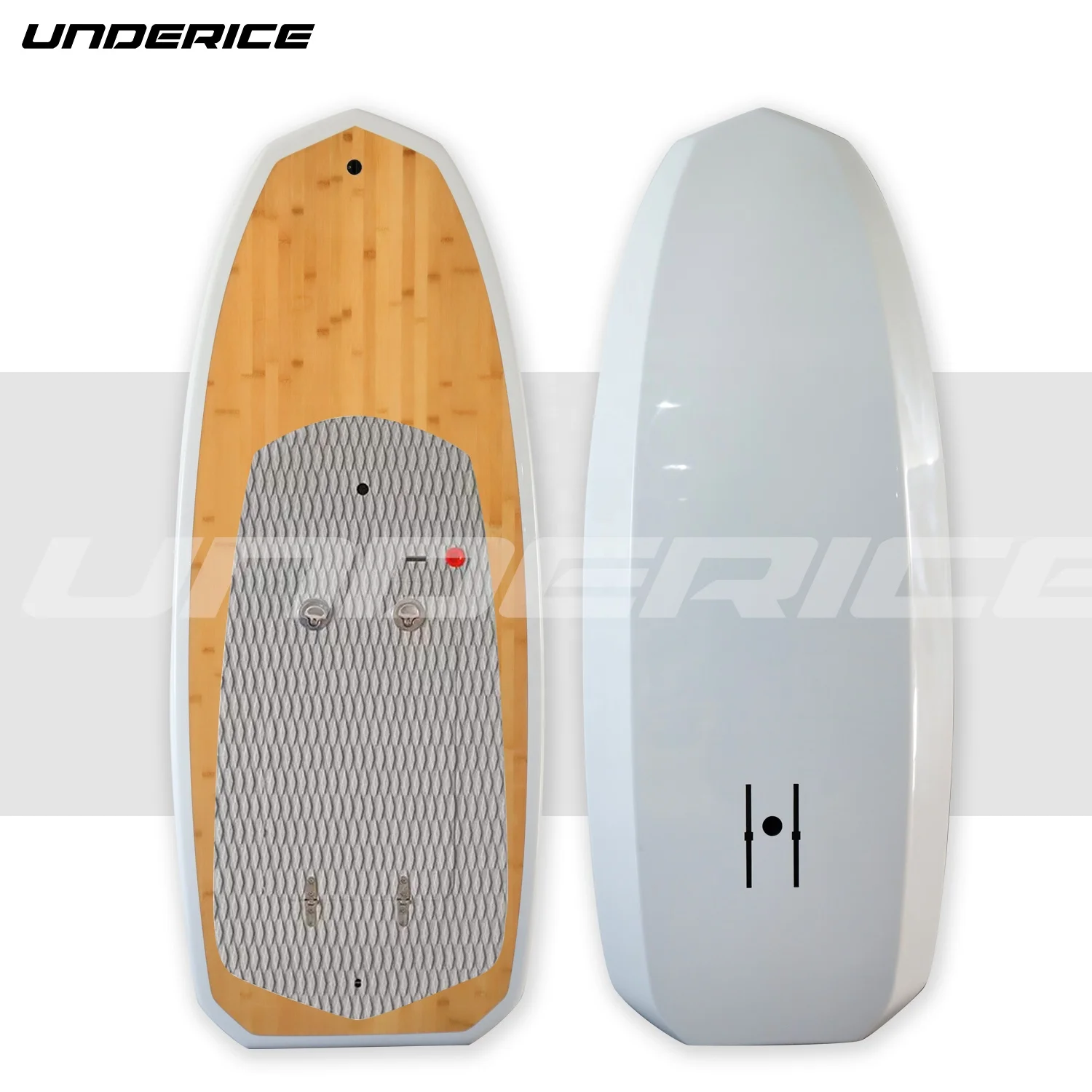 90 Mins Running Time Fast Speed Gray Wood/bamboo Custom logo and Color Efoil Jet Board Electric Foil Surf Power