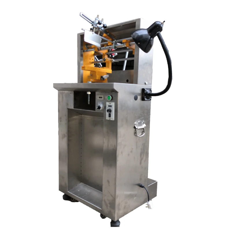 (half)Factory Supply High Precision and efficiency Semi Automatic Electric Screen Printing Machine For plastic glass metal
