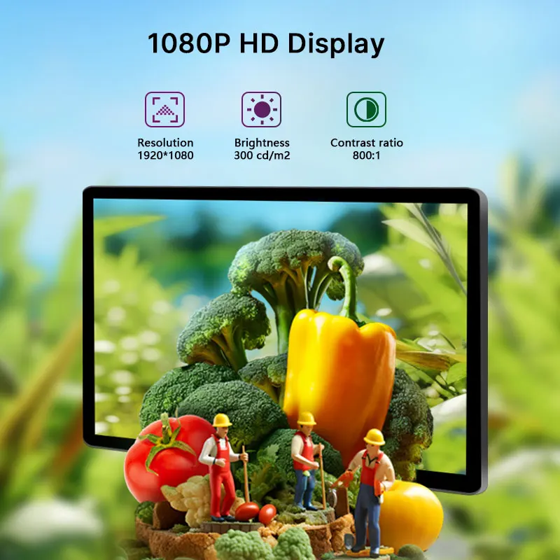 32 43 49 55 65 дюймов настенный внутренний видеоплеер Android Wifi настенное крепление Lcd Digital Signage рекламный дисплей