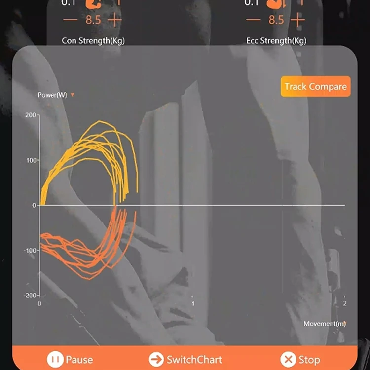 New Type of Strength Training Automatic Resistance Adjustment Intelligent Fitness and Rehabilitation Equipment