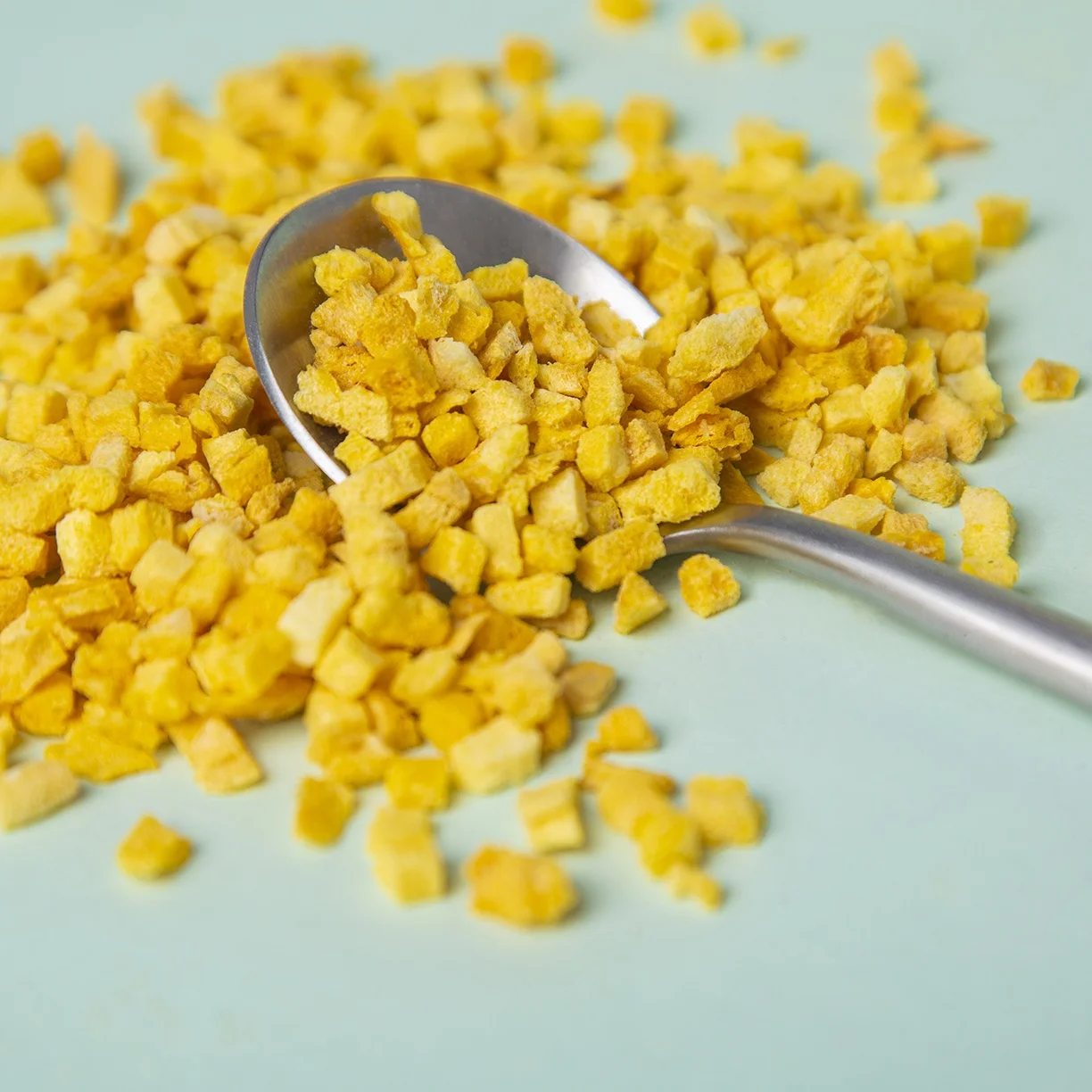 High Quality Freeze Dried Yellow Peach Freeze-dried Products Freeze Dried Yellow Peach Dice