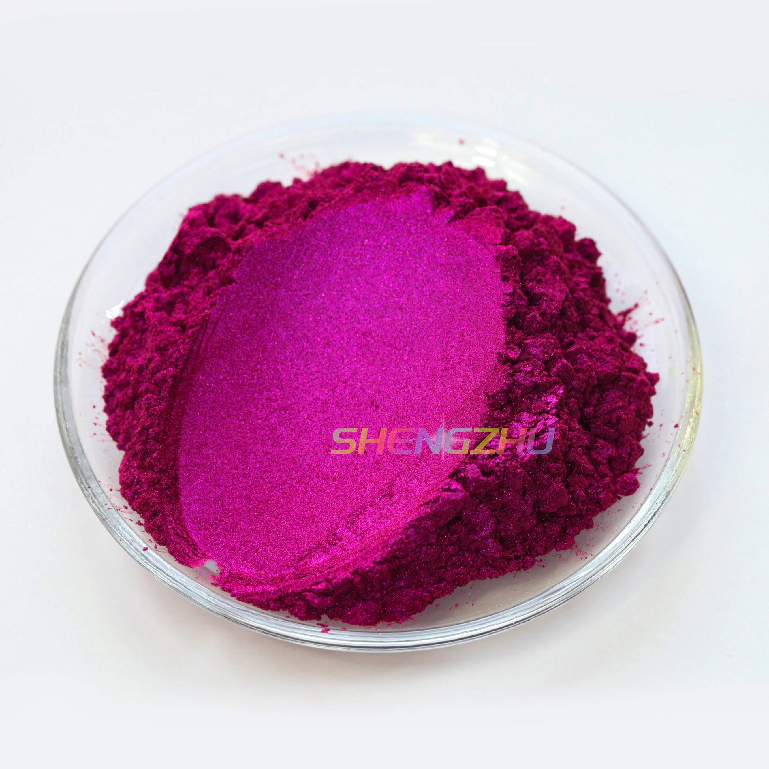 Sheng Zhu new cosmetic makeup eyeshadow color pigment powder rose violet gold purple colors