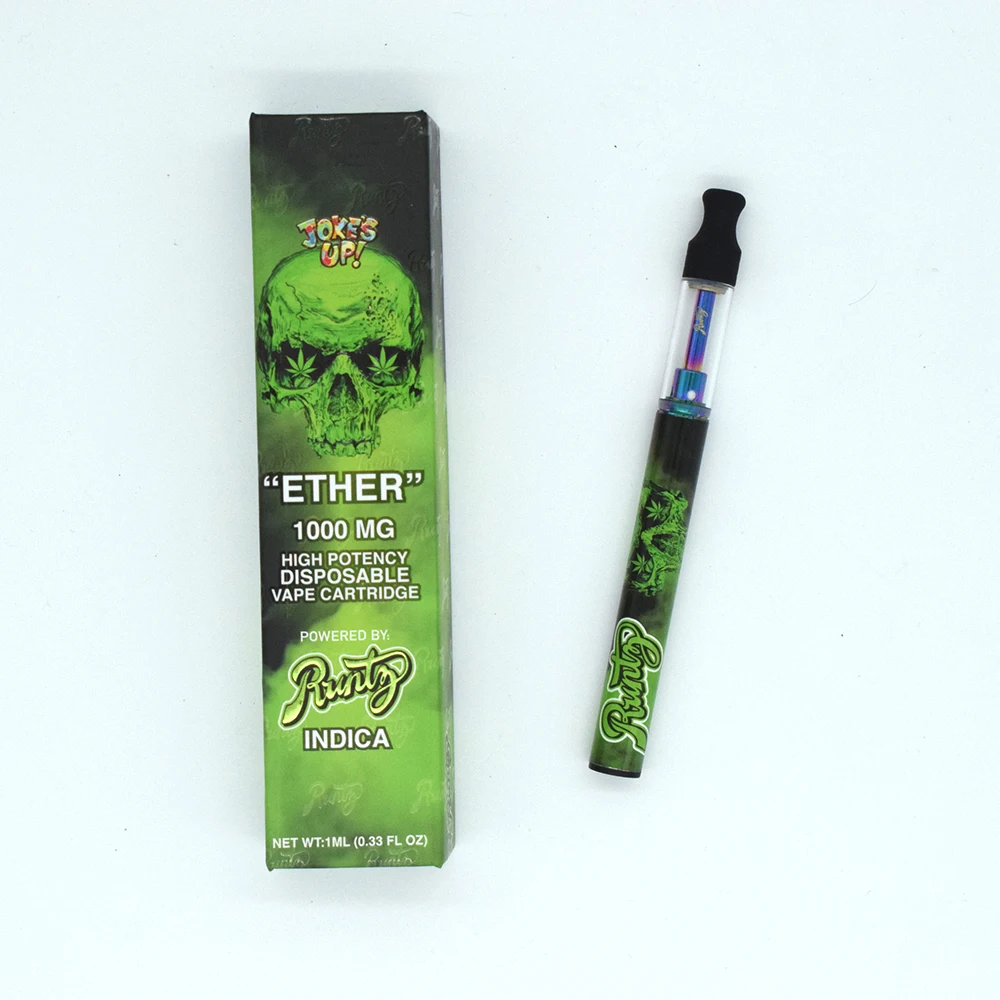 Новый стиль CBD картридж Runtz одноразовые электронные сигареты Vape