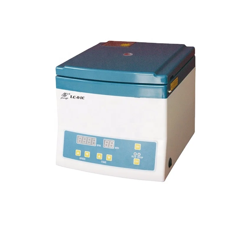 LC-04C regen lab prp 80-2C low speed centrifuge with error code display and touch panel control