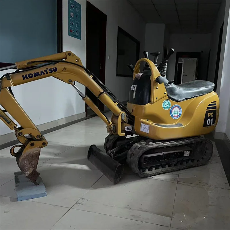 Construction Komatsu PC01 Used Digger Second-hand Machinery Mini Excavator