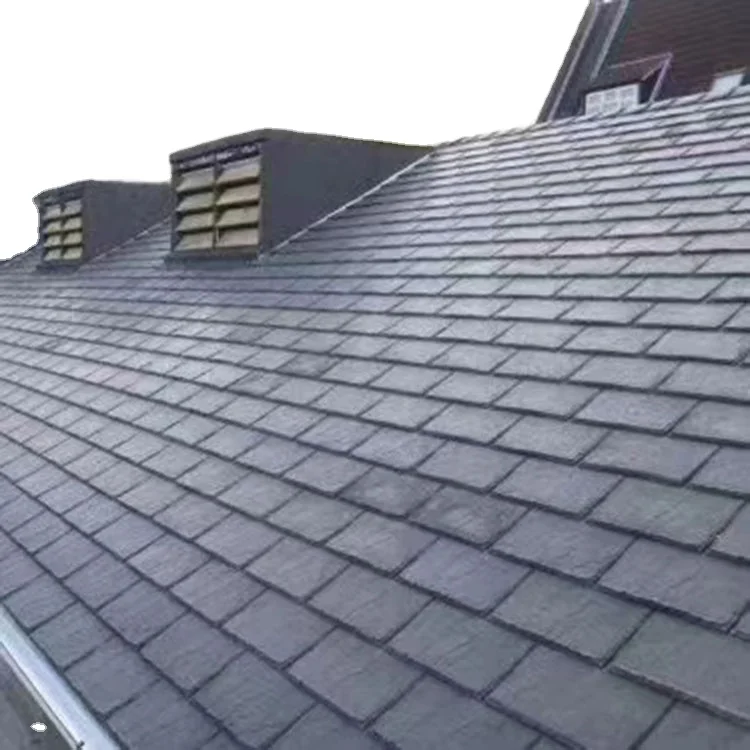 black roofing slates dark grey slate roof tile