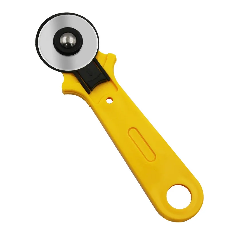 28mm/45mm Cloth Rotary Roller Cutter Fabric Cutting Tool Leather Paper Vinyl strips Rotary Cutter Sewing Tools