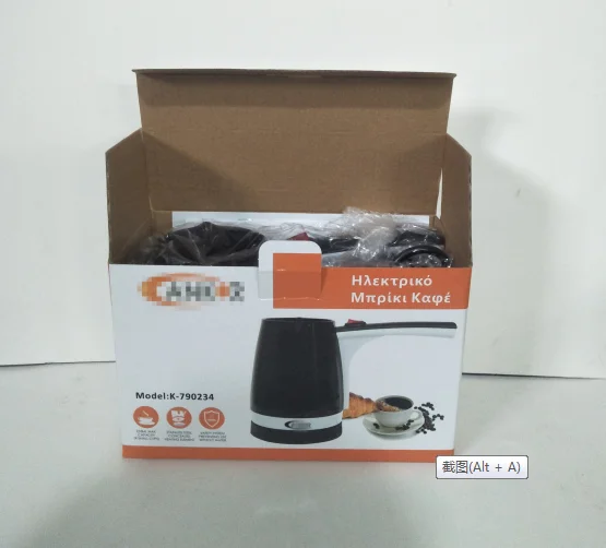 italy 6 cup aluminum moka pot coffee maker stainless steel thermos kettle big capacity tea pot Turkish  Hammered