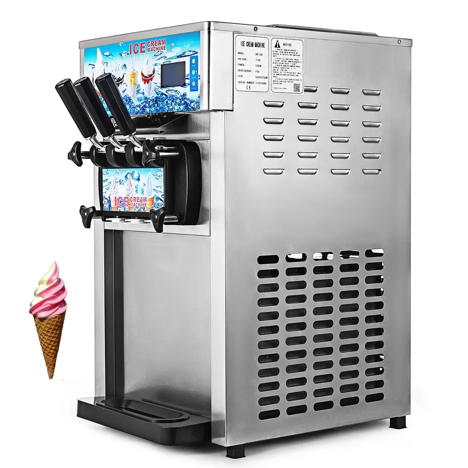 High Quality soft ice cream mould machine soft serve ice cream machine