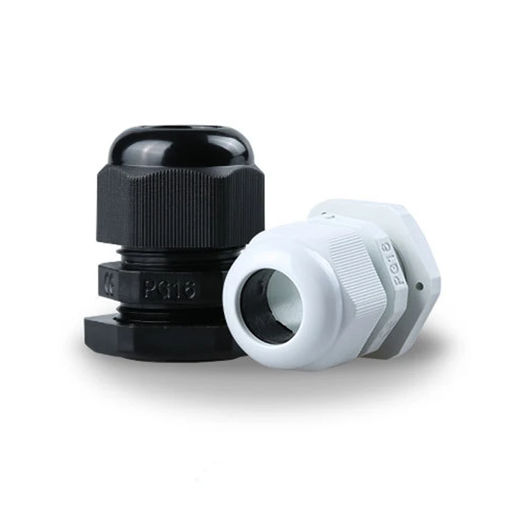 Нейлоновые PA6 пластиковые Проводные водонепроницаемые соединители кабельная втулка IP68 фиксированные Уплотнительные Втулки