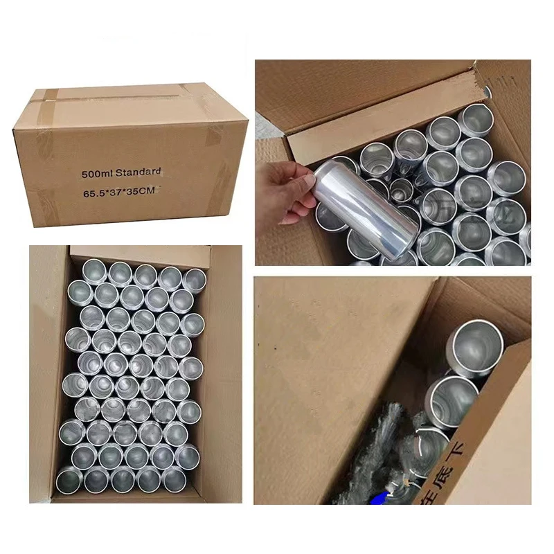 Wholesale Custom Logo  250ml 330ml 355ml 473ml Factory Wholesale Empty Beer Aluminum Can for Drinking