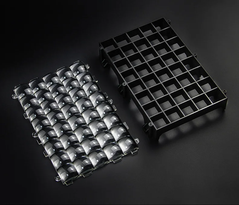 5x8 Array Lens 8.9Inch Factory matrix LED optical array lens for a 150W LCD 3D printer featuring a 405nm UV lens array Module
