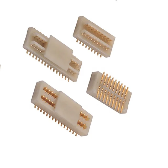 0.5mm BTB connector 10~100P male header of widening double groove SMT type H2.0 H3.0 H3.5 H4.0 H4.5