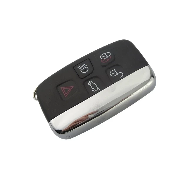 5 Buttons For Land Rover Range Rover Sport Discovery 4 Evogue LR4 2010-15 Refit for XE XFL Et Jaguar Freelander Car key