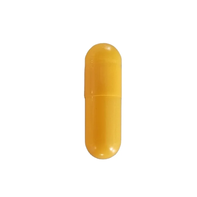 Healsee yellow HPMC veggie capsules for sports nutrition