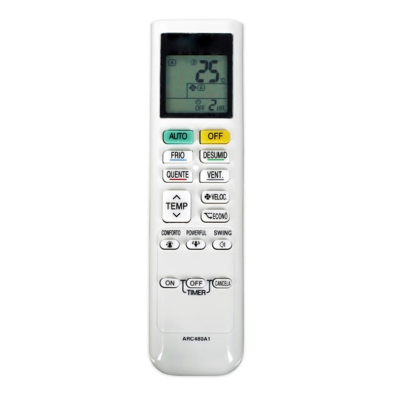 free sample new AC remote controller air conditioner remote control use for DAIKI/N ARC480A1 ARC480A6 have stock