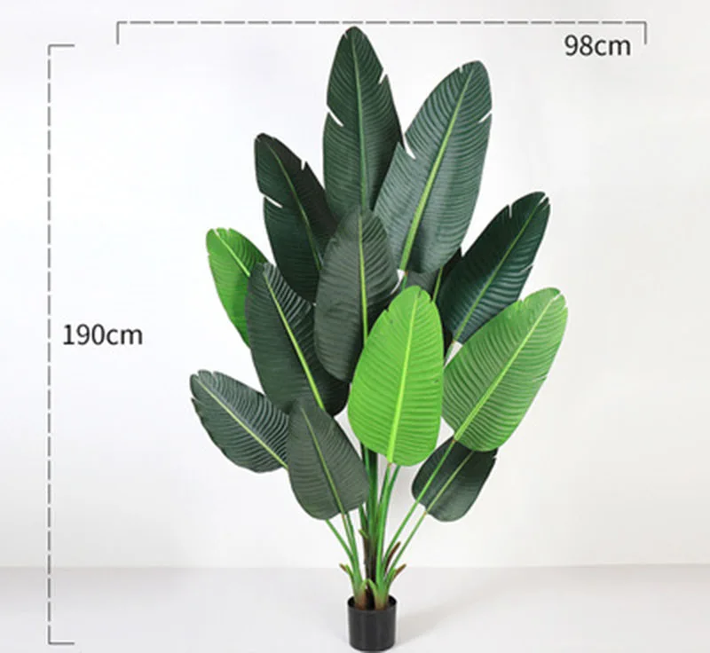 Factory Sales 160cm Palm Tree Artificial Plant Decorative Artificial Tree Indoor Decorative Artificial Banana Tree