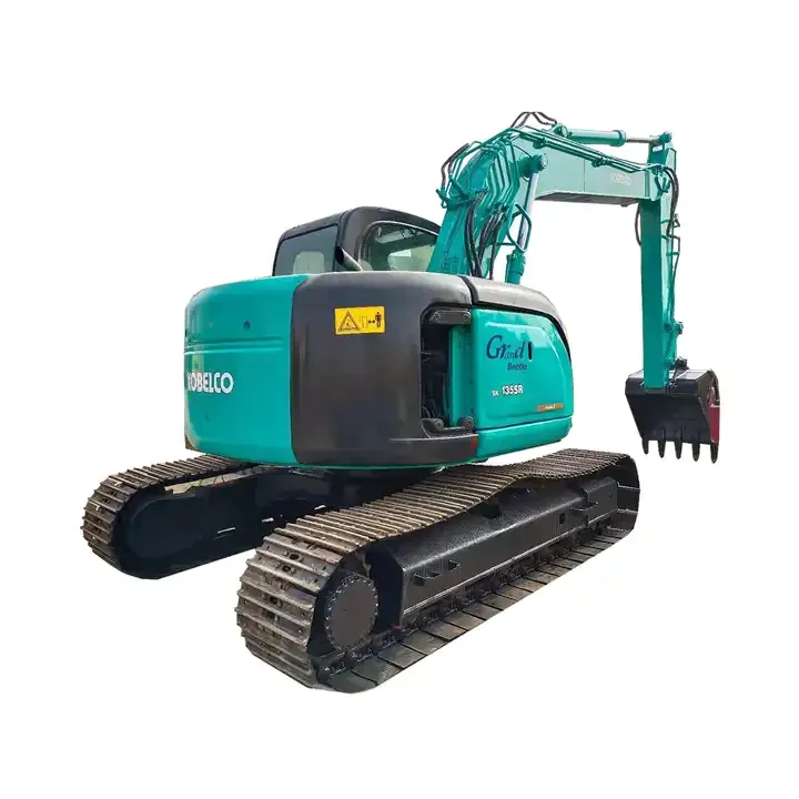 Manufactured in Japan 13 ton kobelco 135 excavator low price used SK135 SK135SR crawler digger excavator