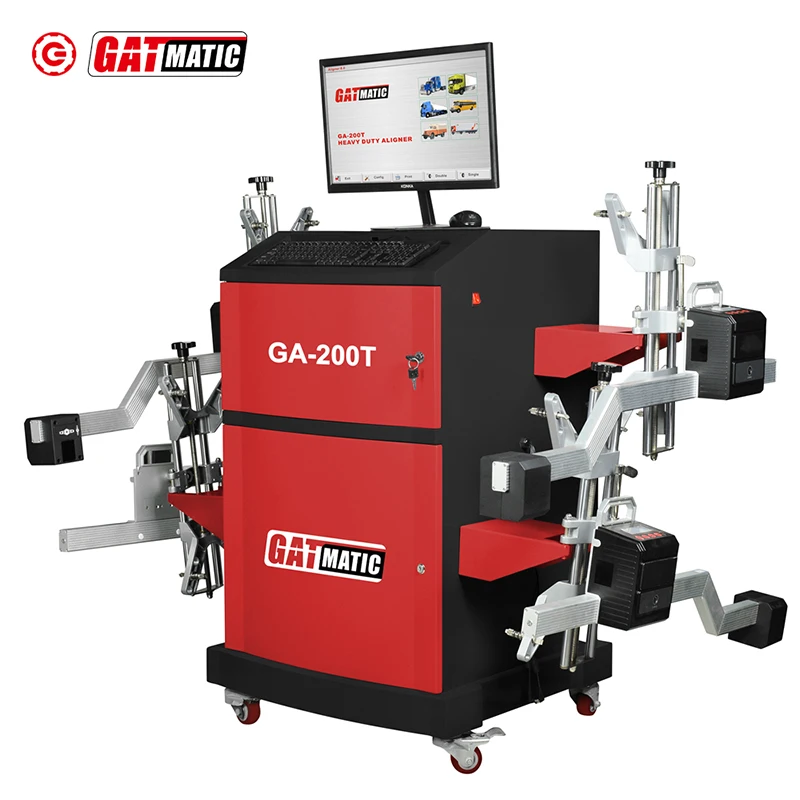 Heavy Truck Garage Equipment CCD Wheel Alignment Machine Calibration Tool Workshop Equipment For Sale