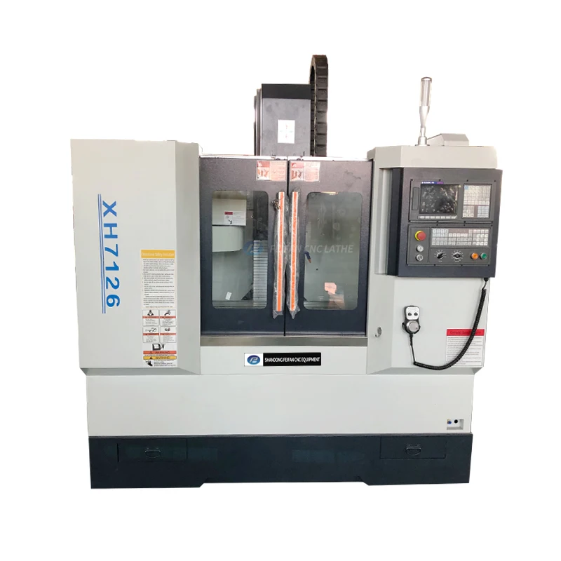 Best Quality 4 Axis CNC Vertical Machining Center XH7126 With Gsk/ Fanuc / Siemens Control System