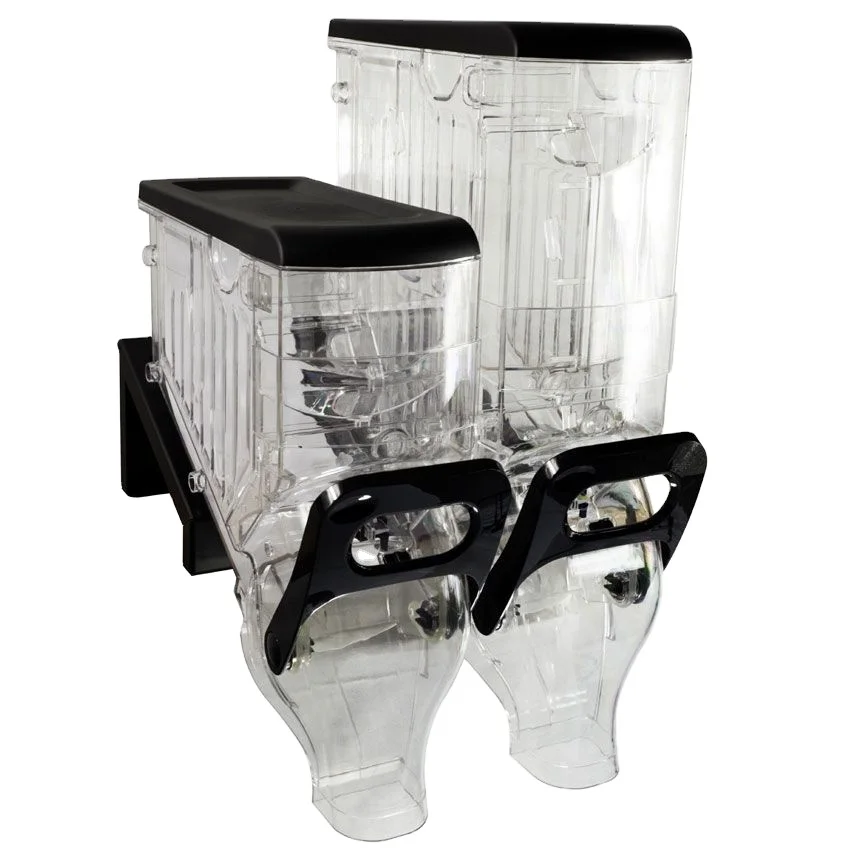 supermarket display plastic gravity bin dispensadores de granos grain dispenser for bulk foods