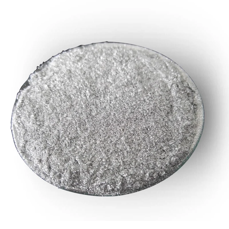 Chrome effect aluminium powder