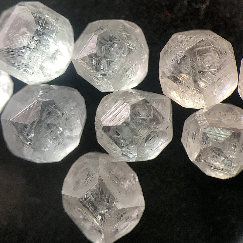 
Diamond Cut DEF White VVS S1 Clarity Man-made Lab Grown CVD HPHT Diamond rough 