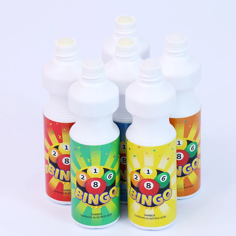 Wholesale empty bottle welcome 65ml washable Bingo Dauber CH-2815 graffiti dabber markers kids drawing toys