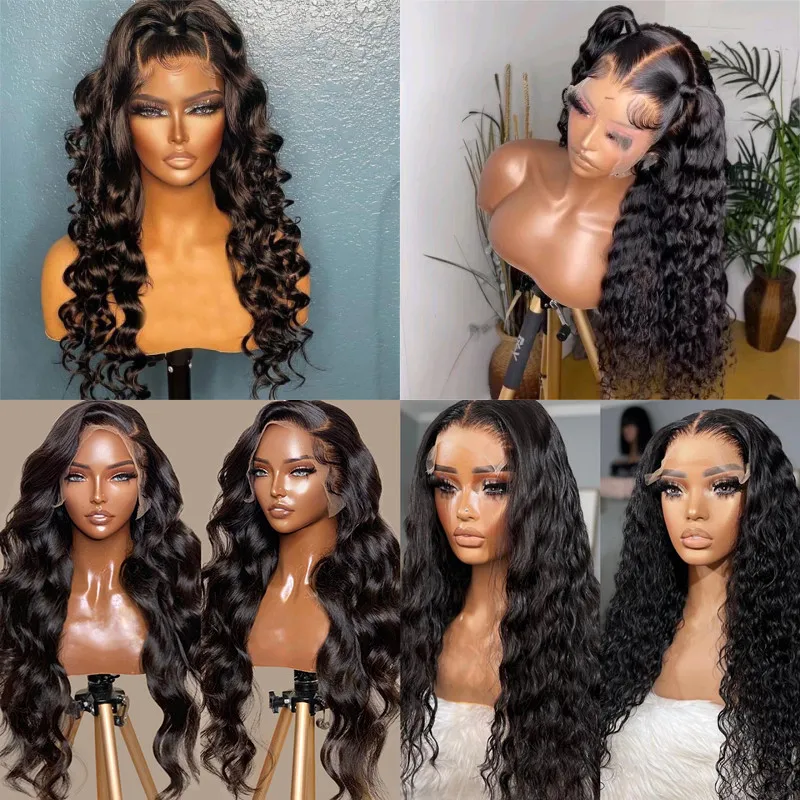 250% Density 360 HD Lace Wigs Vendor,Brazilian 360 Lace Frontal Wig,Human Hair Wigs 360 Full Lace Hair Extensions & Wigs