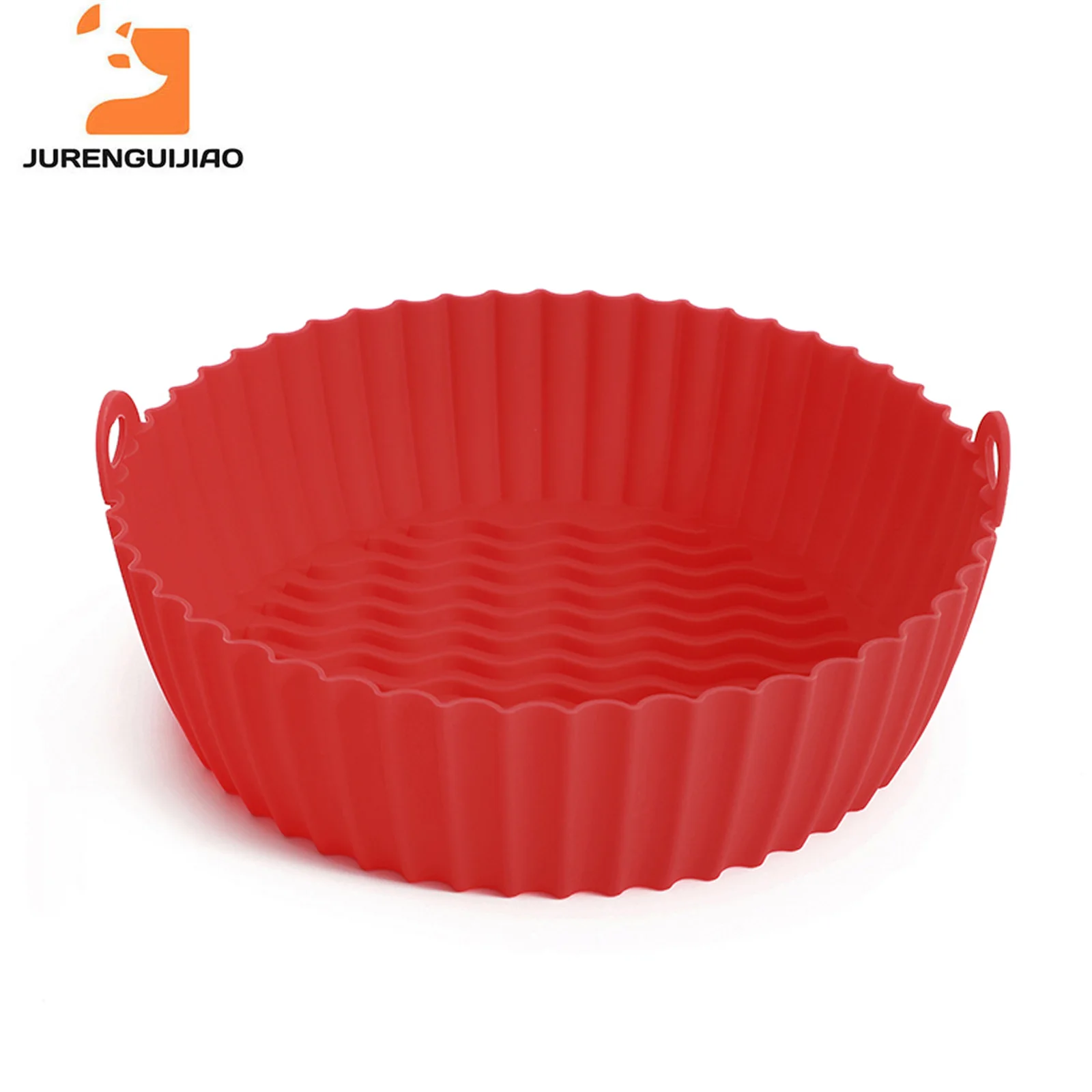 Air Fryer Silicone Pot - Air Fryer Oven Accessories - Replacement for Flammable Parchment Liner Paper