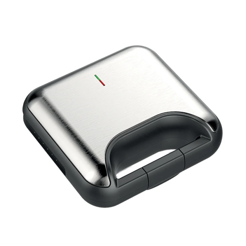 7-in-1 Sandwich Maker with Stainless Steel Panel Detachable 7 Kinds Non-Stick Baking Plate Waffle Donut Pancake Mini Cake Panini