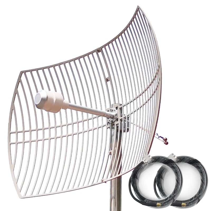 4G outdoor High gain powerful antenna with 15m cables 48dbi Philippines hot selling prepaid wifi for globe modern