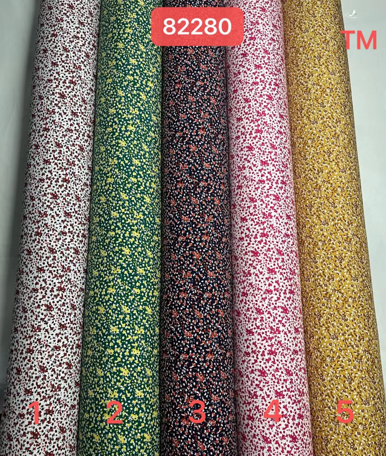 100% Digital 100 Spun Rayon Discharge Printing Viscose Rayon Challis Fabric for Muslim Dress Clothing Garments