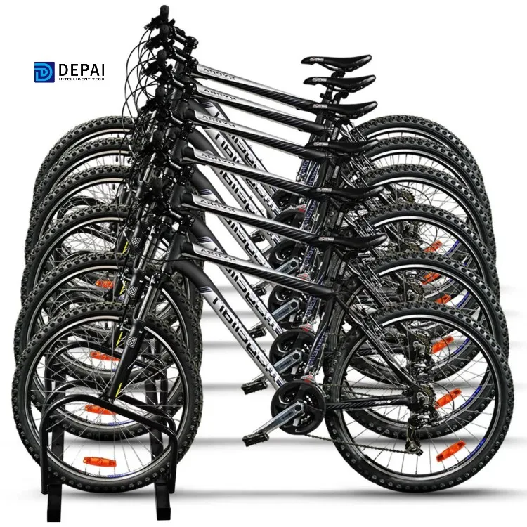 Wholesale price outdoor portable stand storage stainless steel 6 bikes rack