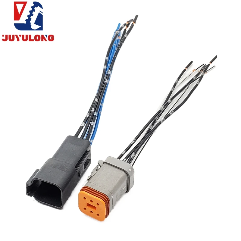 Excavator for Caterpillar E312B 320B 323B 325B throttle motor plug Refueling motor plug harness construction machinery parts