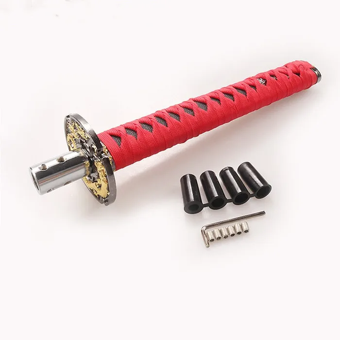 Universal JDM Racing Samurai Sword Shift Knob Shifter Katana Gear Knob 26CM