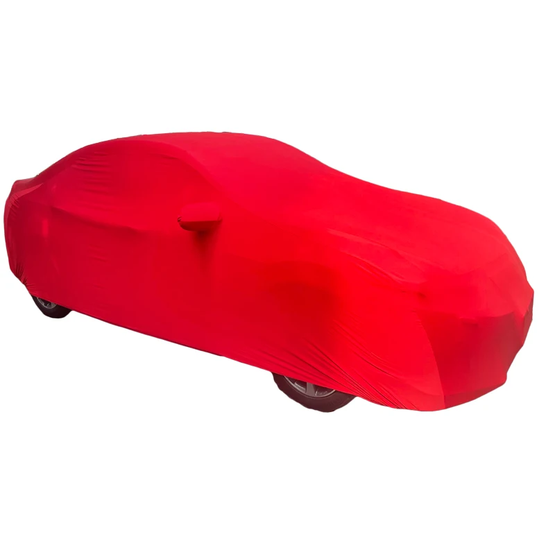 Stretch Car Cover Anti-scratches Washable High Elastic Super Soft Customized Velvet Car Cover Indoor For Garage.